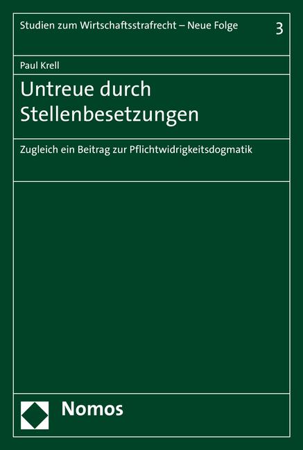 Cover-Bild Untreue durch Stellenbesetzungen