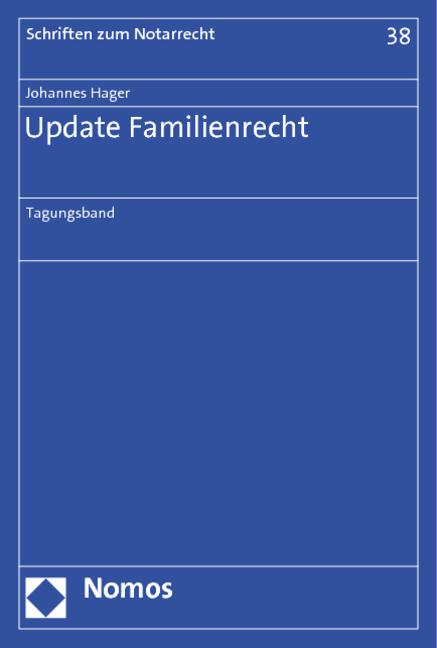 Cover-Bild Update Familienrecht