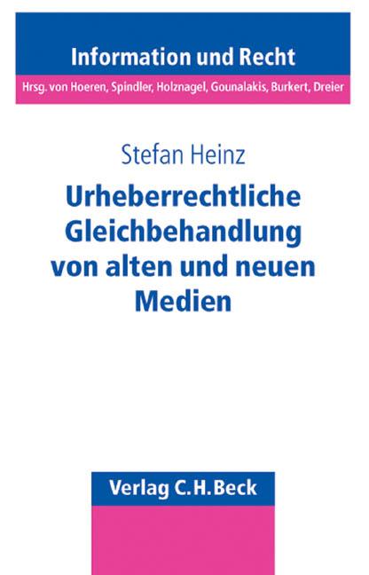 Cover-Bild Urheberrechtliche Gleichbehandlung von alten und neuen Medien