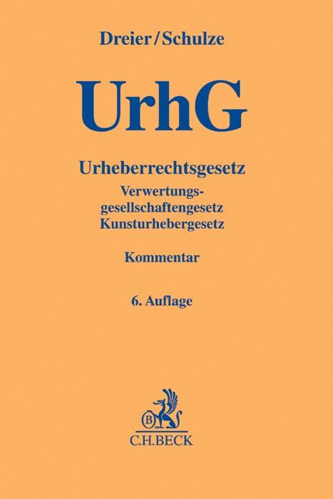 Cover-Bild Urheberrechtsgesetz