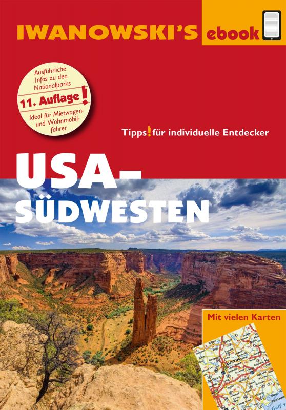 Cover-Bild USA-Südwesten - Reiseführer von Iwanowski