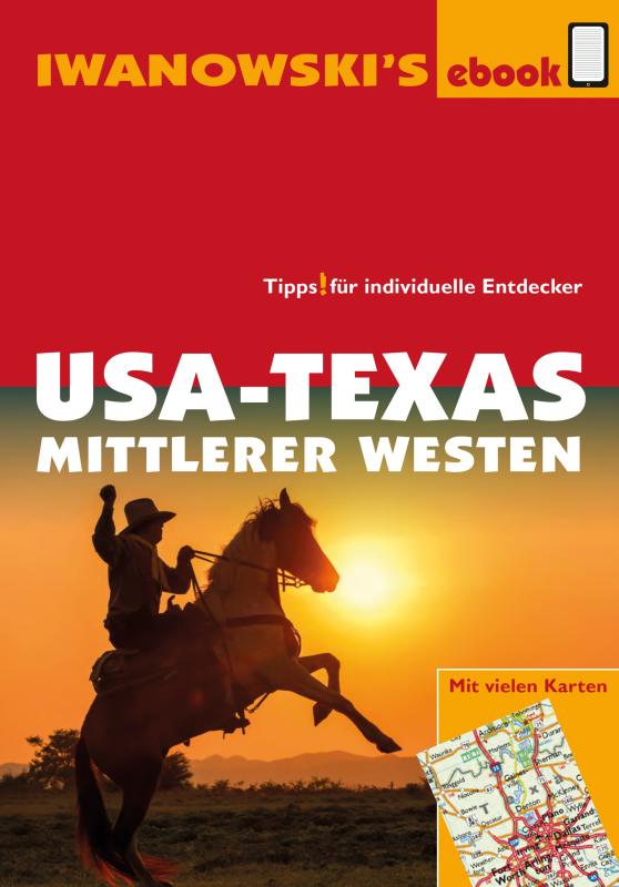 Cover-Bild USA-Texas und Mittlerer Westen - Reiseführer von Iwanowski