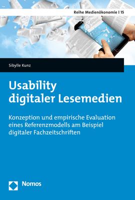 Cover-Bild Usability digitaler Lesemedien