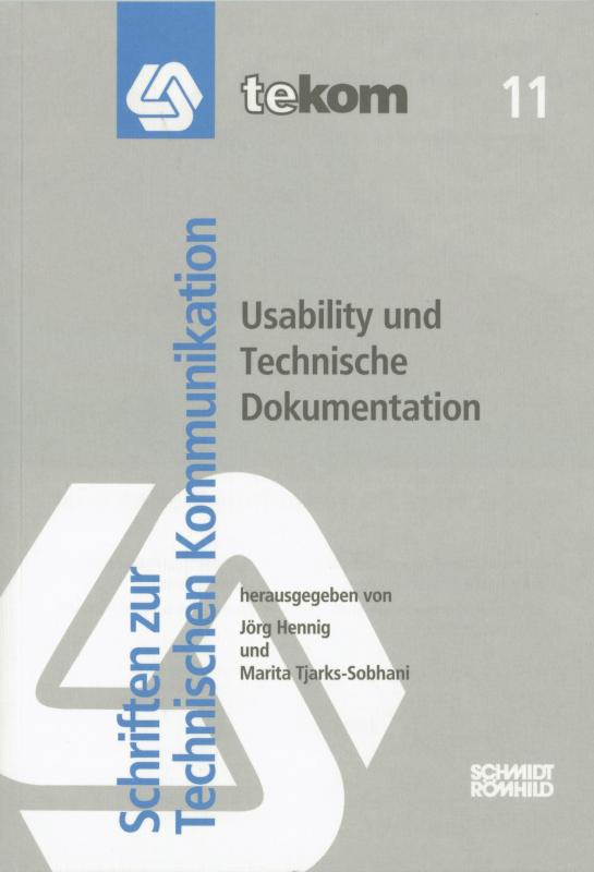 Cover-Bild Usability und Technische Dokumentation