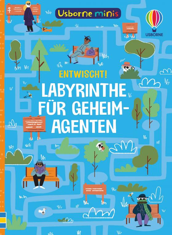 Cover-Bild Usborne Minis: Entwischt! Labyrinthe für Geheimagenten