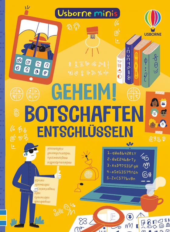 Cover-Bild Usborne Minis: Geheim! Botschaften entschlüsseln