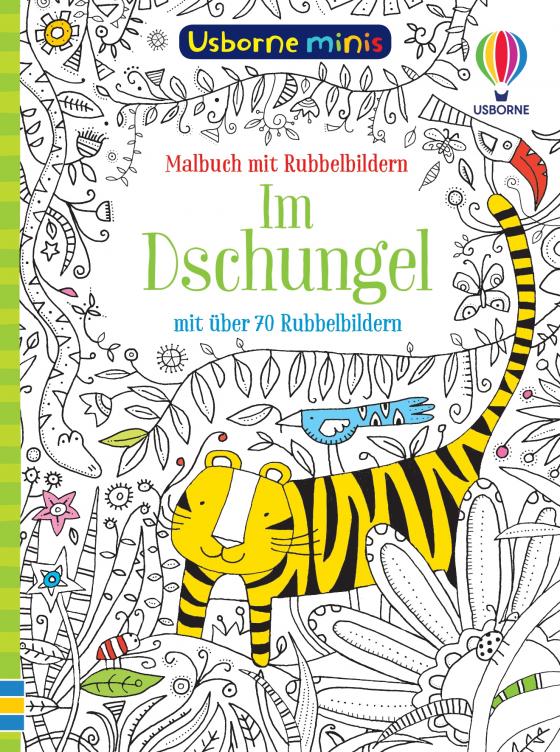 Cover-Bild Usborne Minis - Malbuch: Im Dschungel