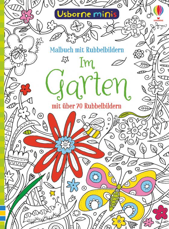 Cover-Bild Usborne Minis - Malbuch: Im Garten