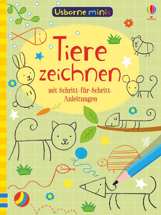 Cover-Bild Usborne Minis - Tiere zeichnen