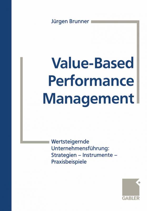 Cover-Bild Value-Based Performance Management