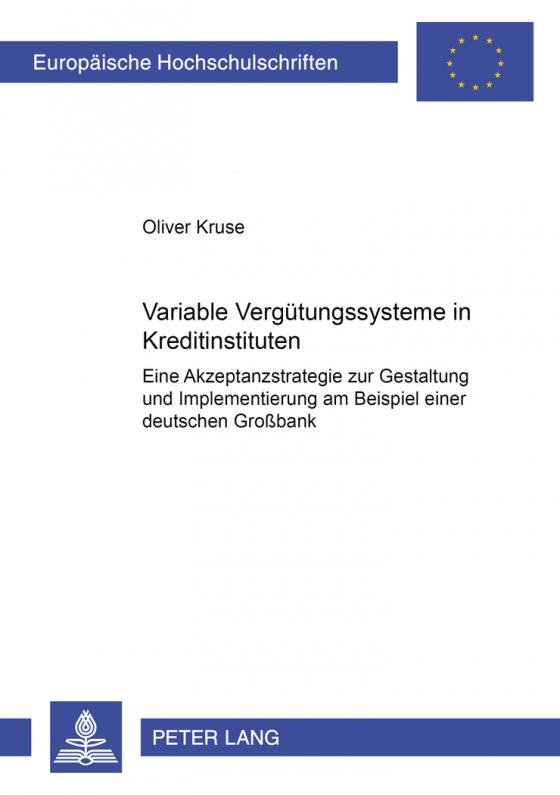 Cover-Bild Variable Vergütungssysteme in Kreditinstituten