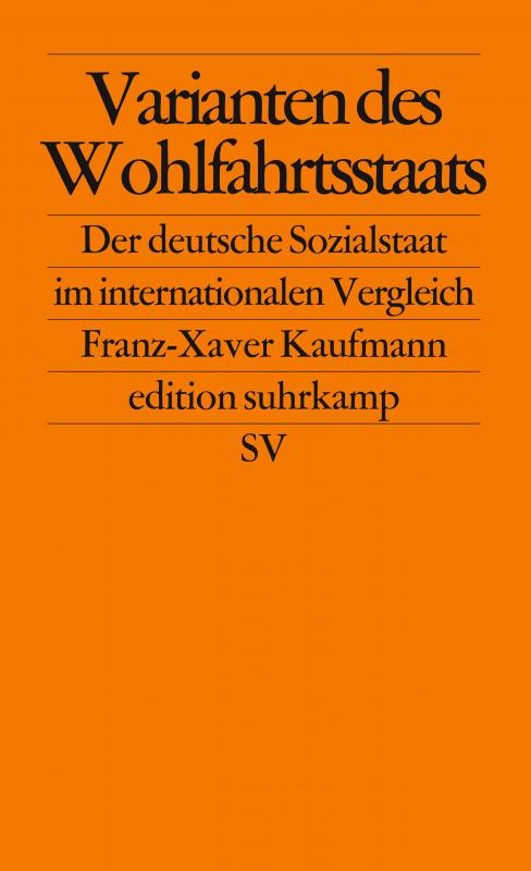 Cover-Bild Varianten des Wohlfahrtsstaats