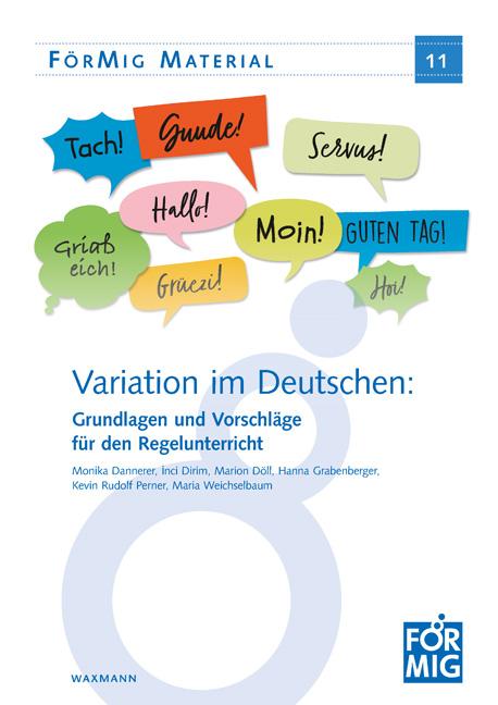 Cover-Bild Variation im Deutschen: Grundlagen und Vorschläge für den Regelunterricht