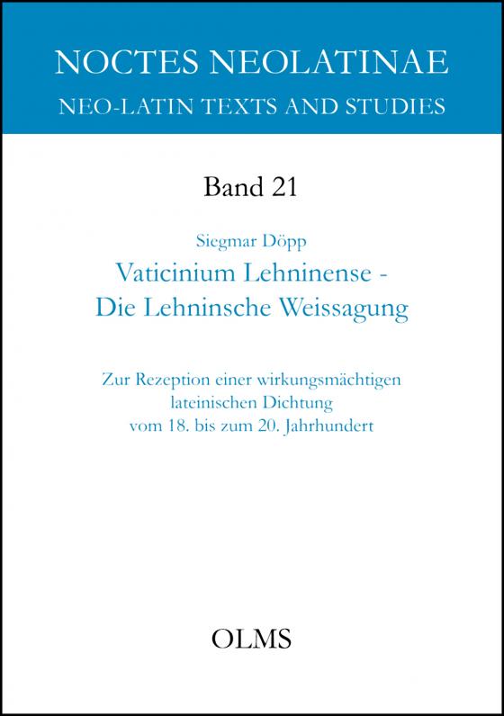 Cover-Bild Vaticinium Lehninense - Die Lehninsche Weissagung