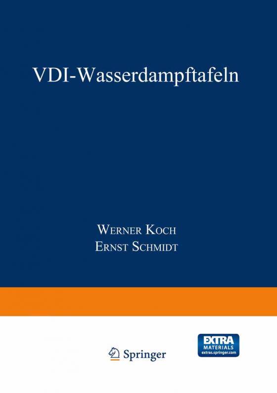 Cover-Bild VDI-Wasserdampftafeln