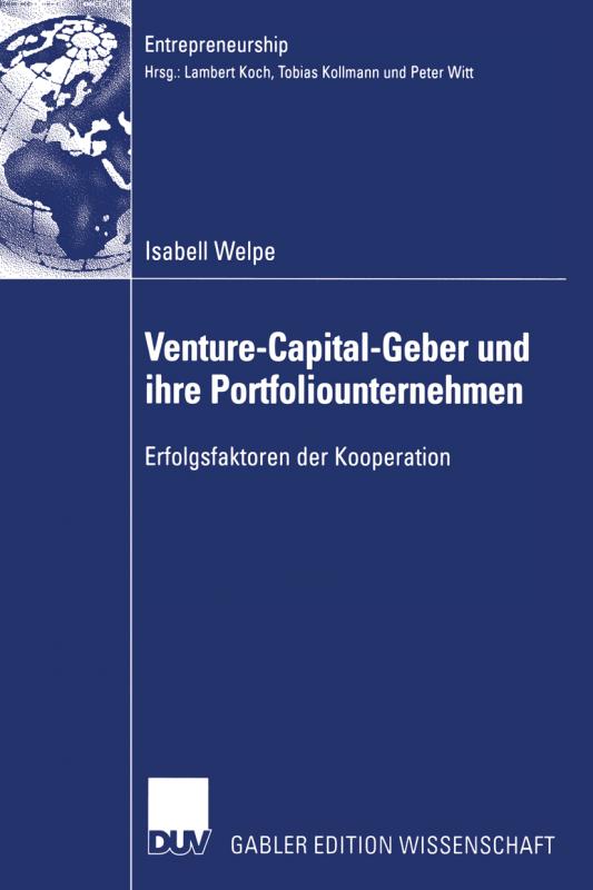 Cover-Bild Venture-Capital-Geber und ihre Portfoliounternehmen