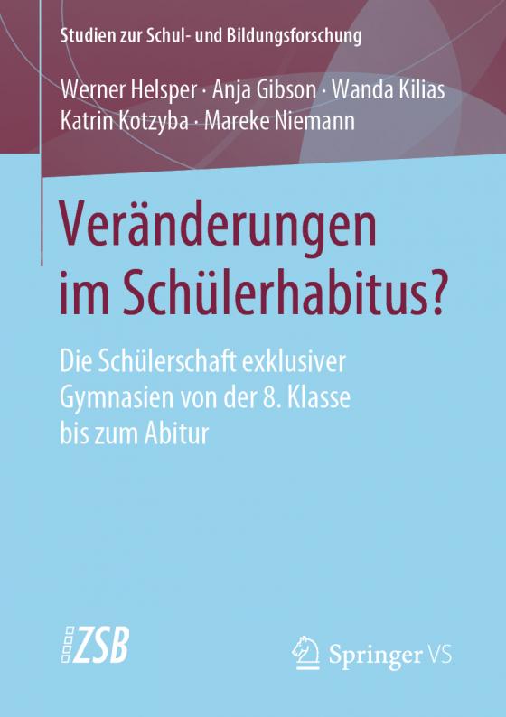 Cover-Bild Veränderungen im Schülerhabitus?