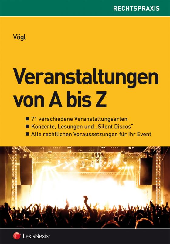 Cover-Bild Veranstaltungen von A bis Z