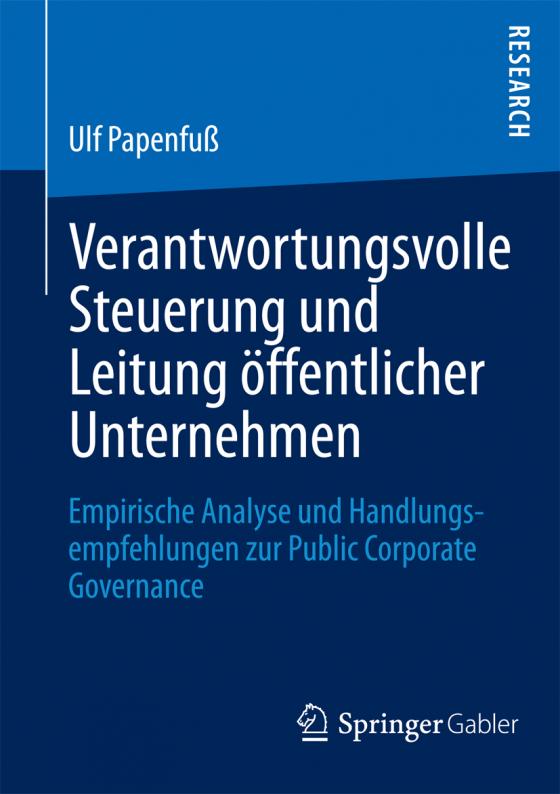 Cover-Bild Verantwortungsvolle Steuerung und Leitung öffentlicher Unternehmen
