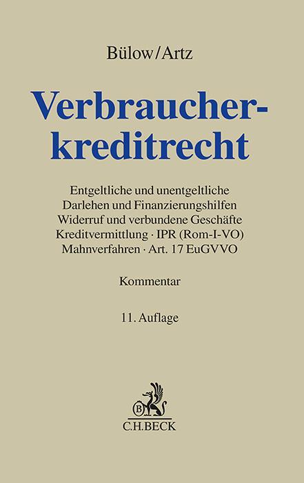 Cover-Bild Verbraucherkreditrecht