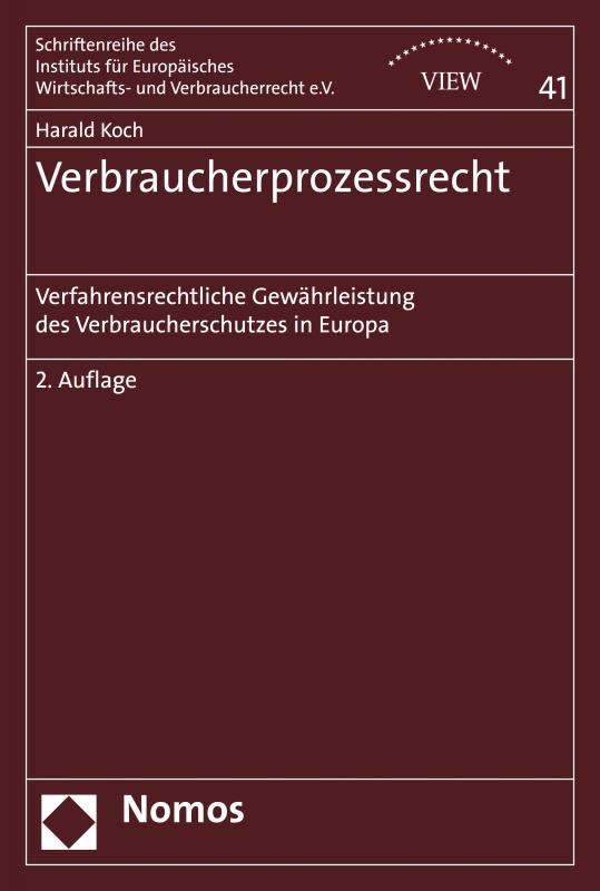 Cover-Bild Verbraucherprozessrecht