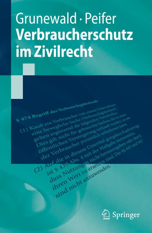 Cover-Bild Verbraucherschutz im Zivilrecht