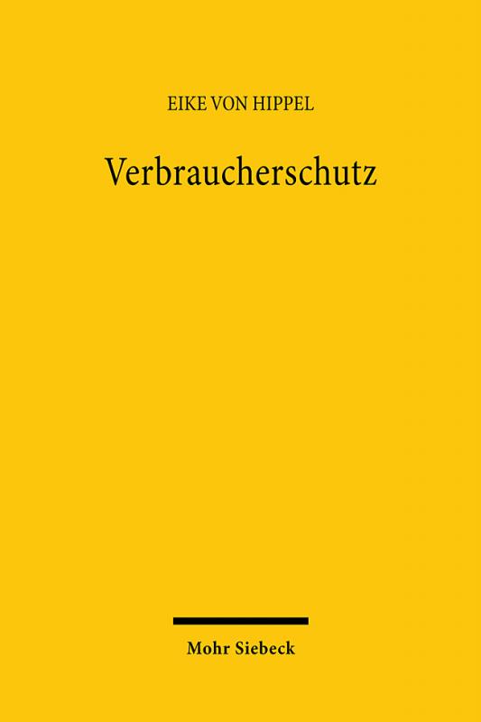 Cover-Bild Verbraucherschutz