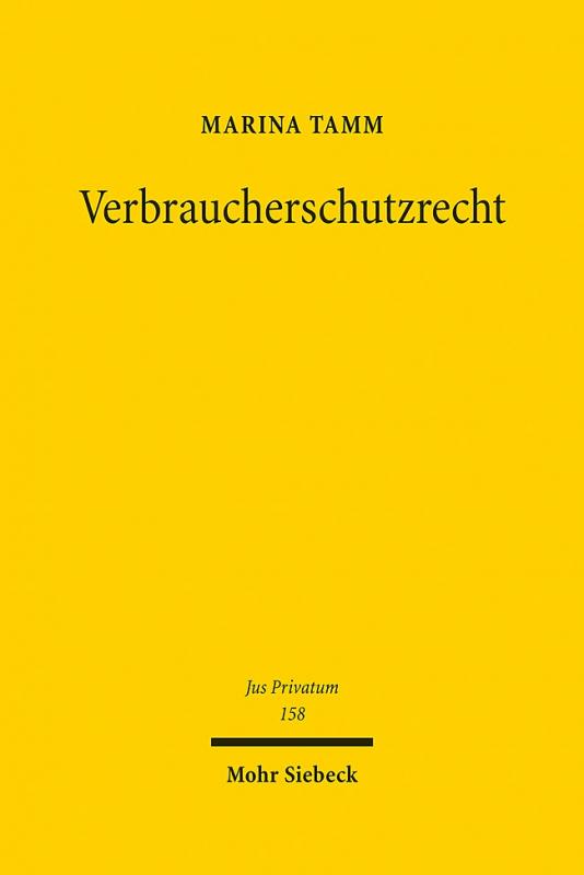 Cover-Bild Verbraucherschutzrecht