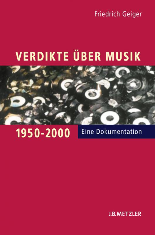 Cover-Bild Verdikte über Musik 1950–2000