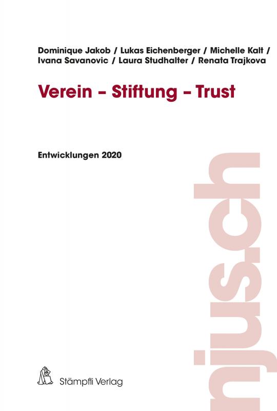 Cover-Bild Verein - Stiftung - Trust