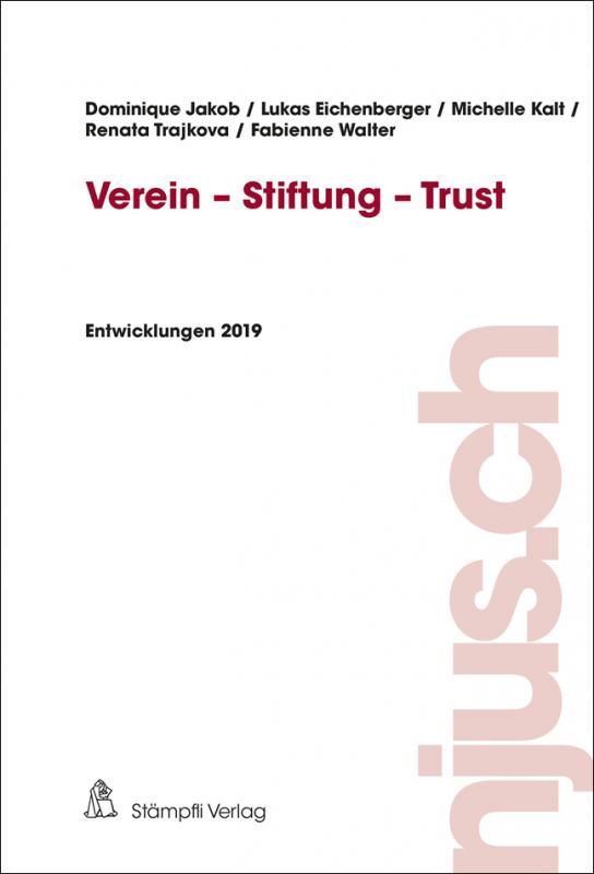 Cover-Bild Verein - Stiftung - Trust