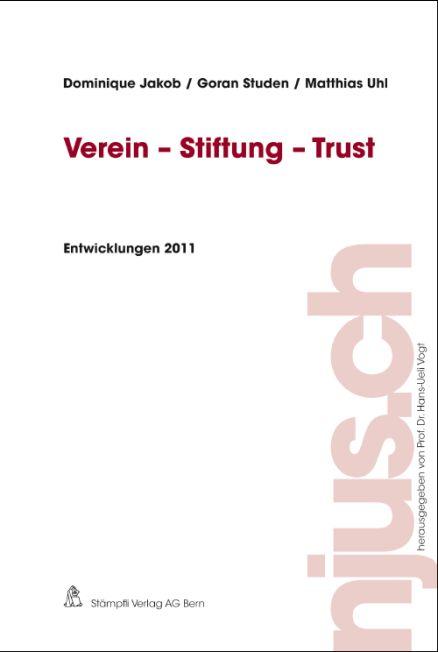 Cover-Bild Verein - Stiftung - Trust