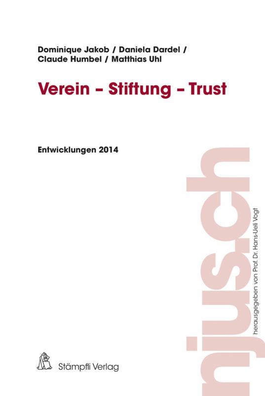 Cover-Bild Verein - Stiftung - Trust