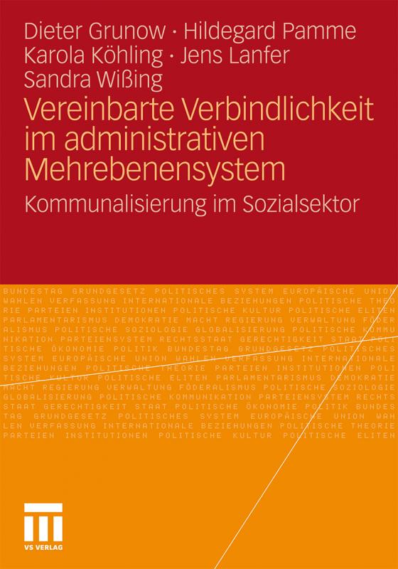 Cover-Bild Vereinbarte Verbindlichkeit im administrativen Mehrebenensystem