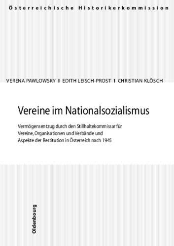 Cover-Bild Vereine im Nationalsozialismus