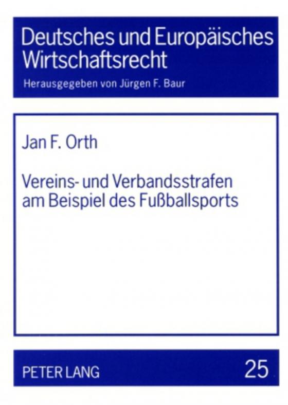 Cover-Bild Vereins- und Verbandsstrafen am Beispiel des Fußballsports