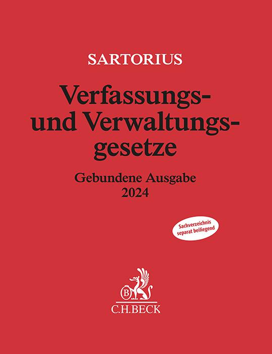 Cover-Bild Verfassungs- und Verwaltungsgesetze