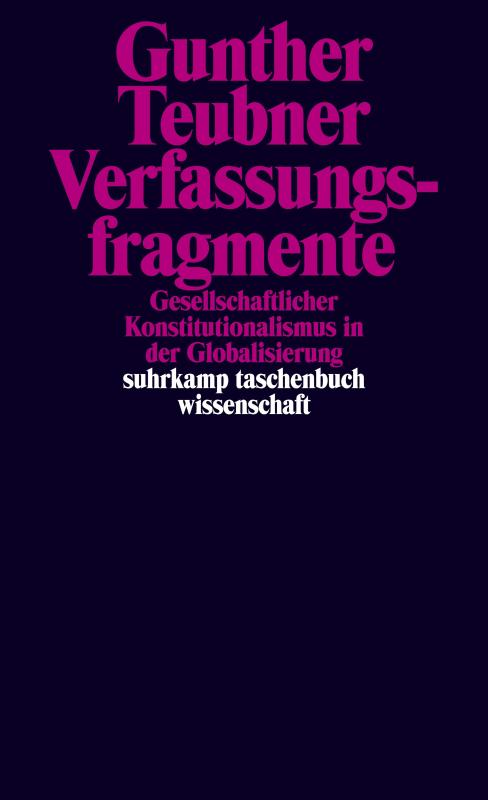 Cover-Bild Verfassungsfragmente
