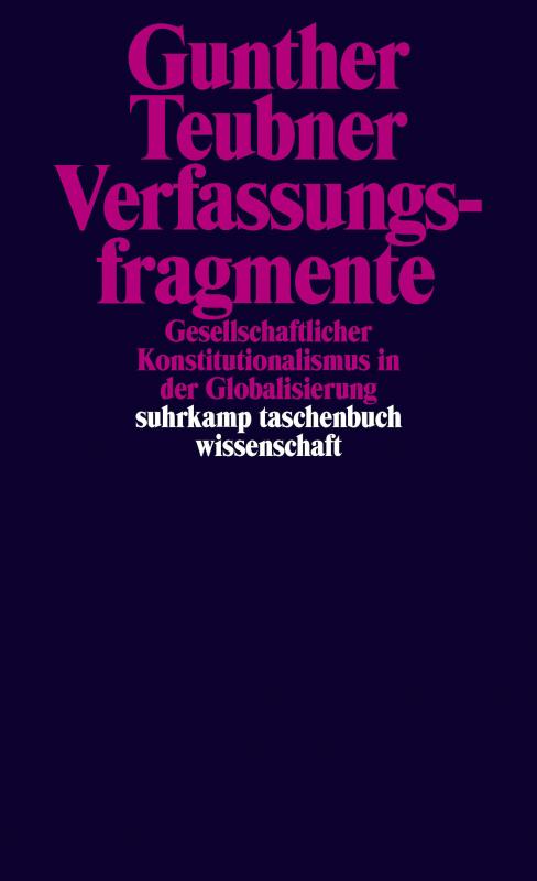 Cover-Bild Verfassungsfragmente