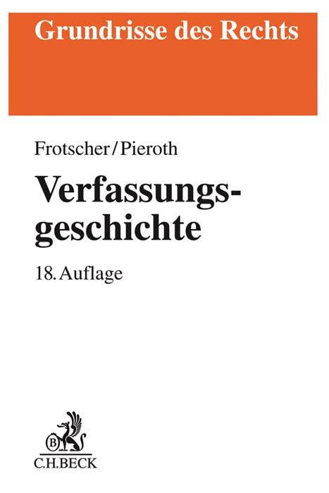 Cover-Bild Verfassungsgeschichte