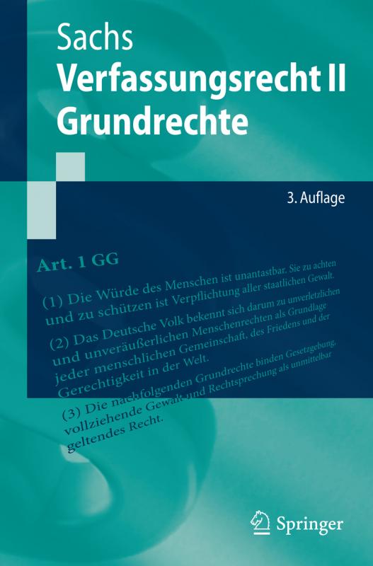 Cover-Bild Verfassungsrecht II - Grundrechte