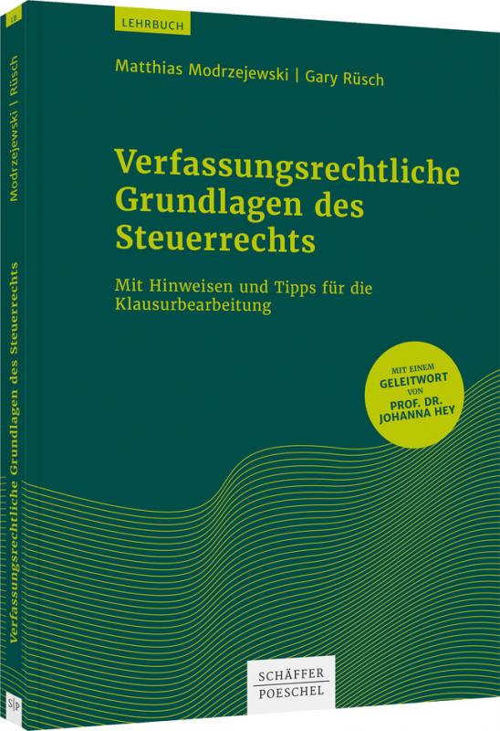 Cover-Bild Verfassungsrechtliche Grundlagen des Steuerrechts