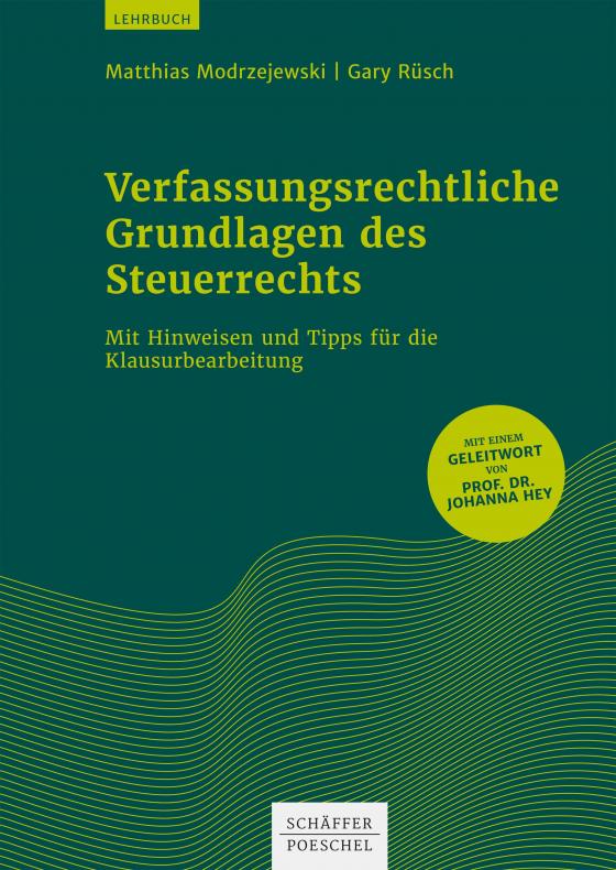 Cover-Bild Verfassungsrechtliche Grundlagen des Steuerrechts