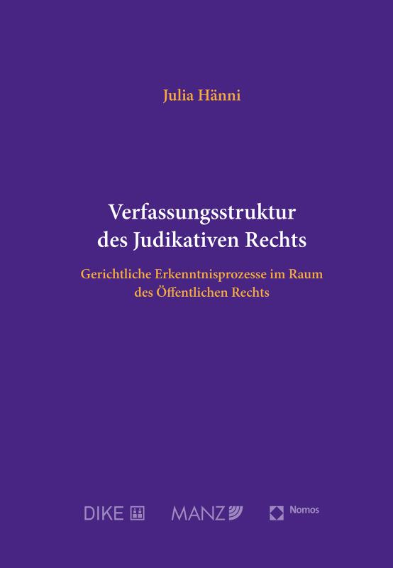 Cover-Bild Verfassungsstruktur des Judikativen Rechts