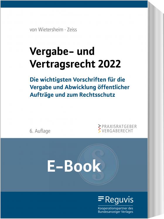 Cover-Bild Vergabe- und Vertragsrecht 2024 (E-Book)