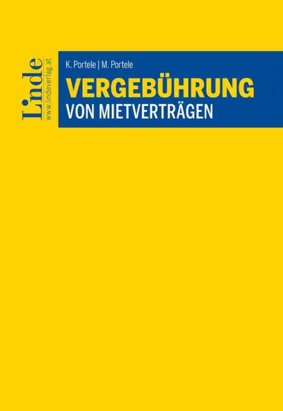 Cover-Bild Vergebührung von Mietverträgen