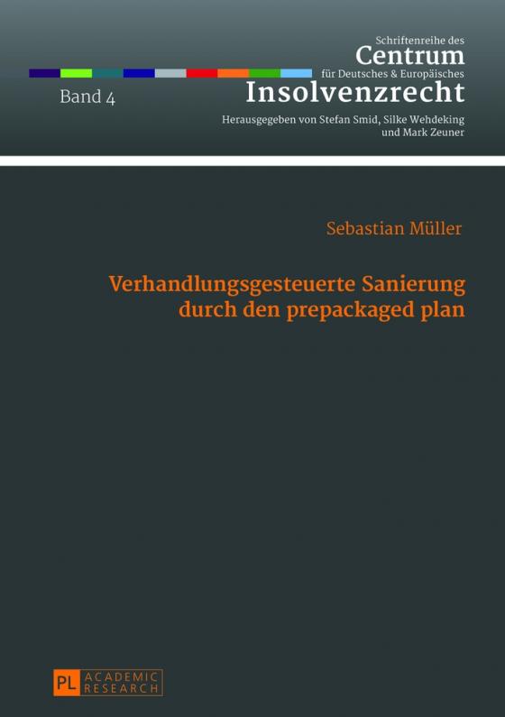 Cover-Bild Verhandlungsgesteuerte Sanierung durch den prepackaged plan