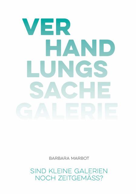 Cover-Bild Verhandlungssache Galerie