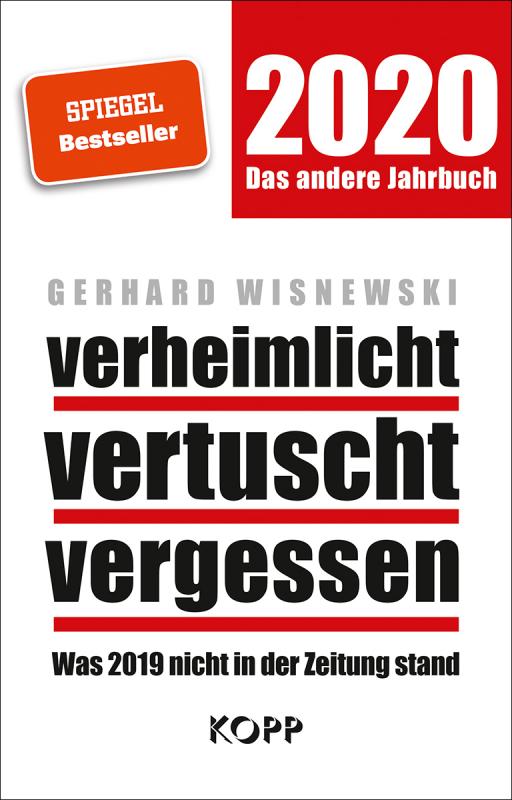 Cover-Bild verheimlicht – vertuscht – vergessen 2020