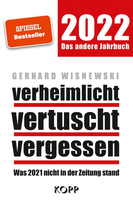 Cover-Bild verheimlicht – vertuscht – vergessen 2022